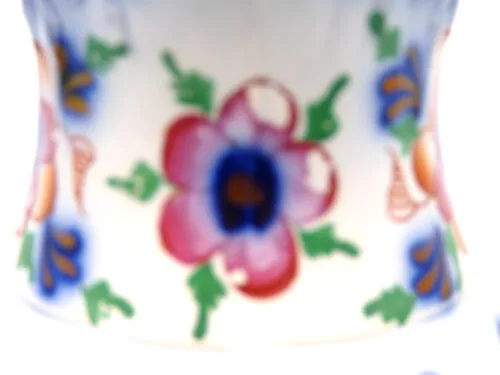 Flow Blue Gaudy Welsh Jug - Image 5