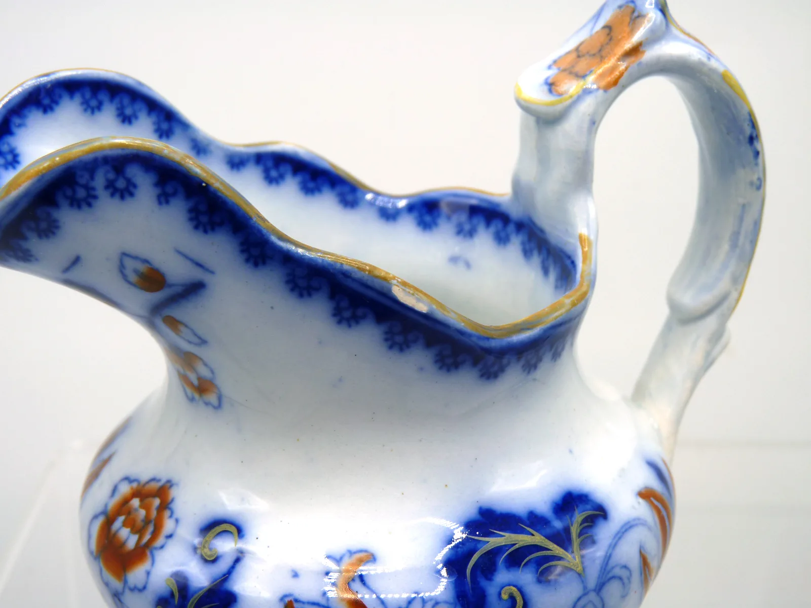 Flow Blue with Red Creamer - Image 4