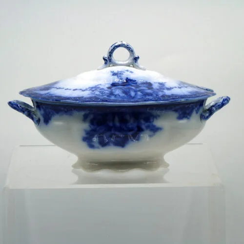 Flow Blue Sauce Tureen - Ovando