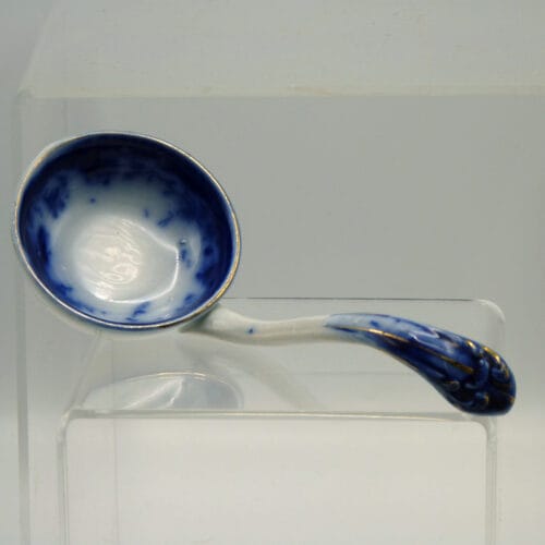 Flow Blue Sauce Ladle - Carnation