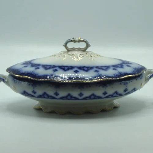 Flow Blue Vegetable Tureen - Astral