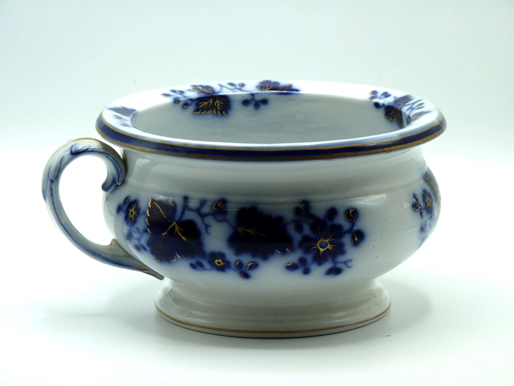 Flow Blue Chamber Pot