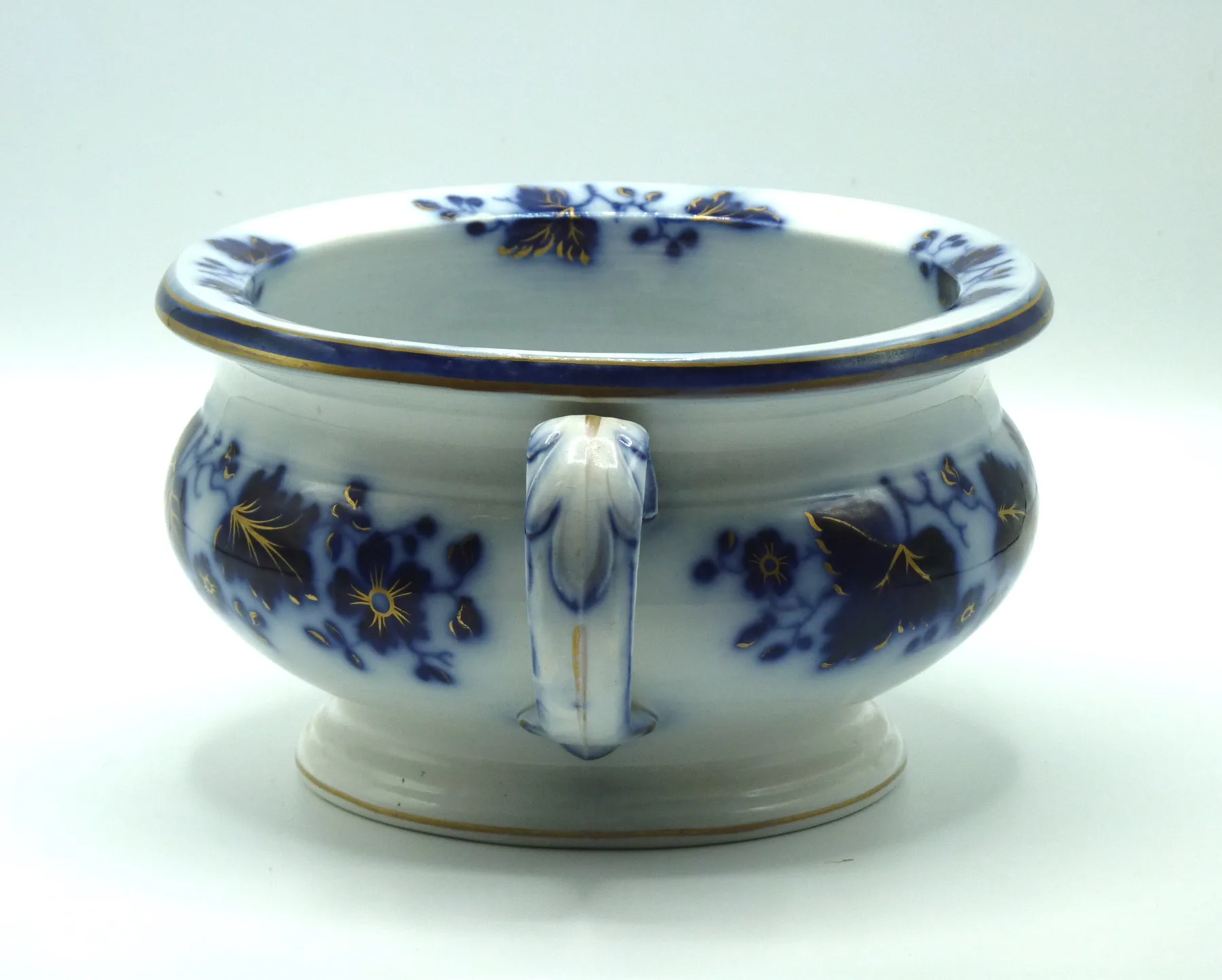 Flow Blue Chamber Pot - Image 4