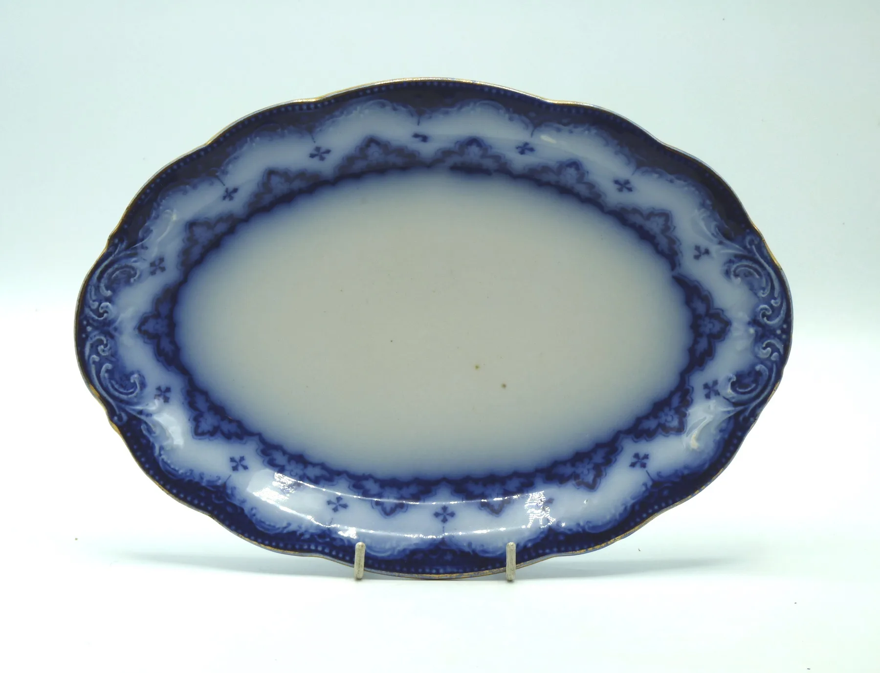 Flow Blue Bacon Platter - Astral