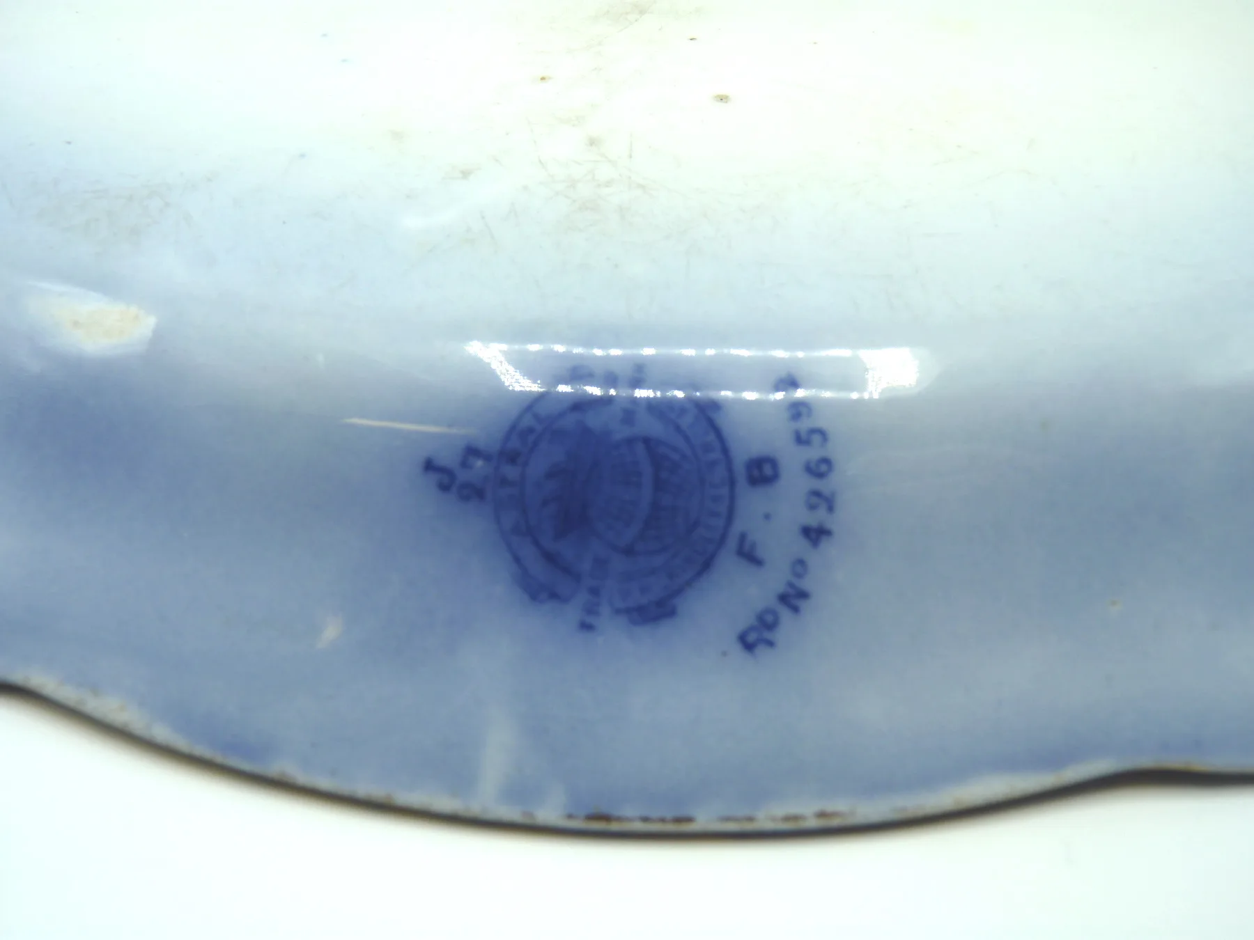 Flow Blue Bacon Platter - Astral - Image 2