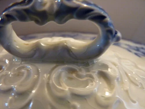 Flow Blue Vegetable Tureen - Vienna - Image 5