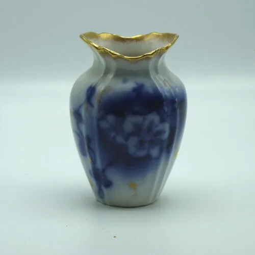 Flow Blue Adderley Toothbrush Vase