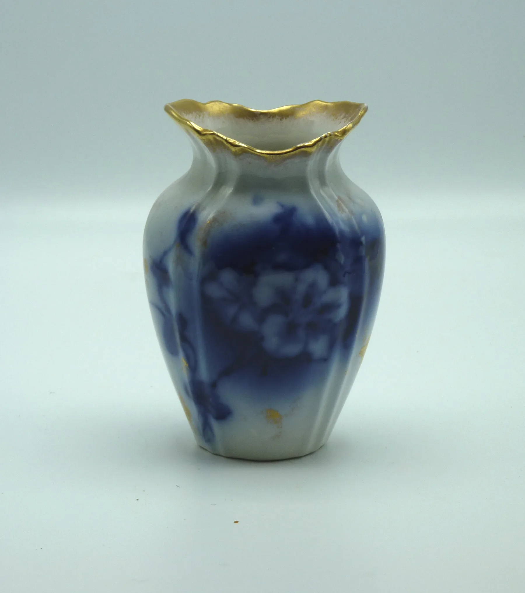 Flow Blue Adderley Toothbrush Vase