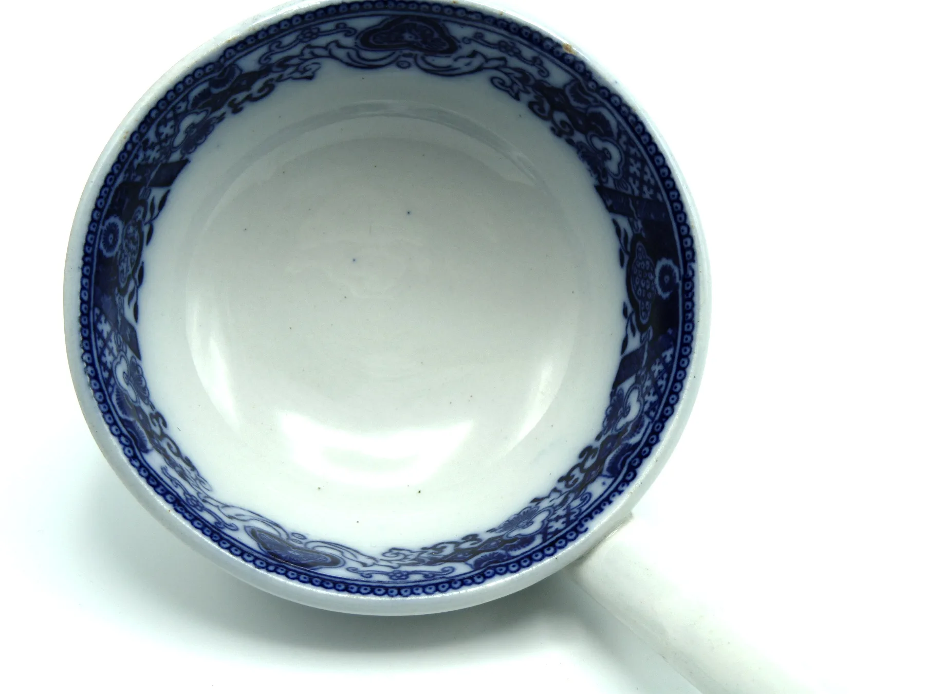 Flow Blue Soup Ladle - Image 3