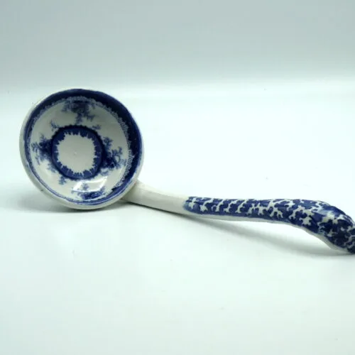 Blue & White Soup Ladle