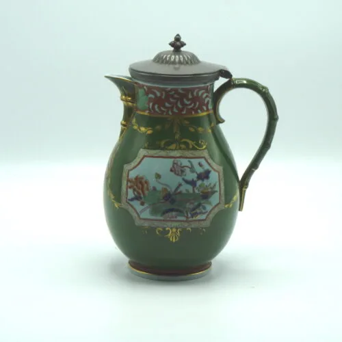 Ashworth Syrup Pitcher Green Ground