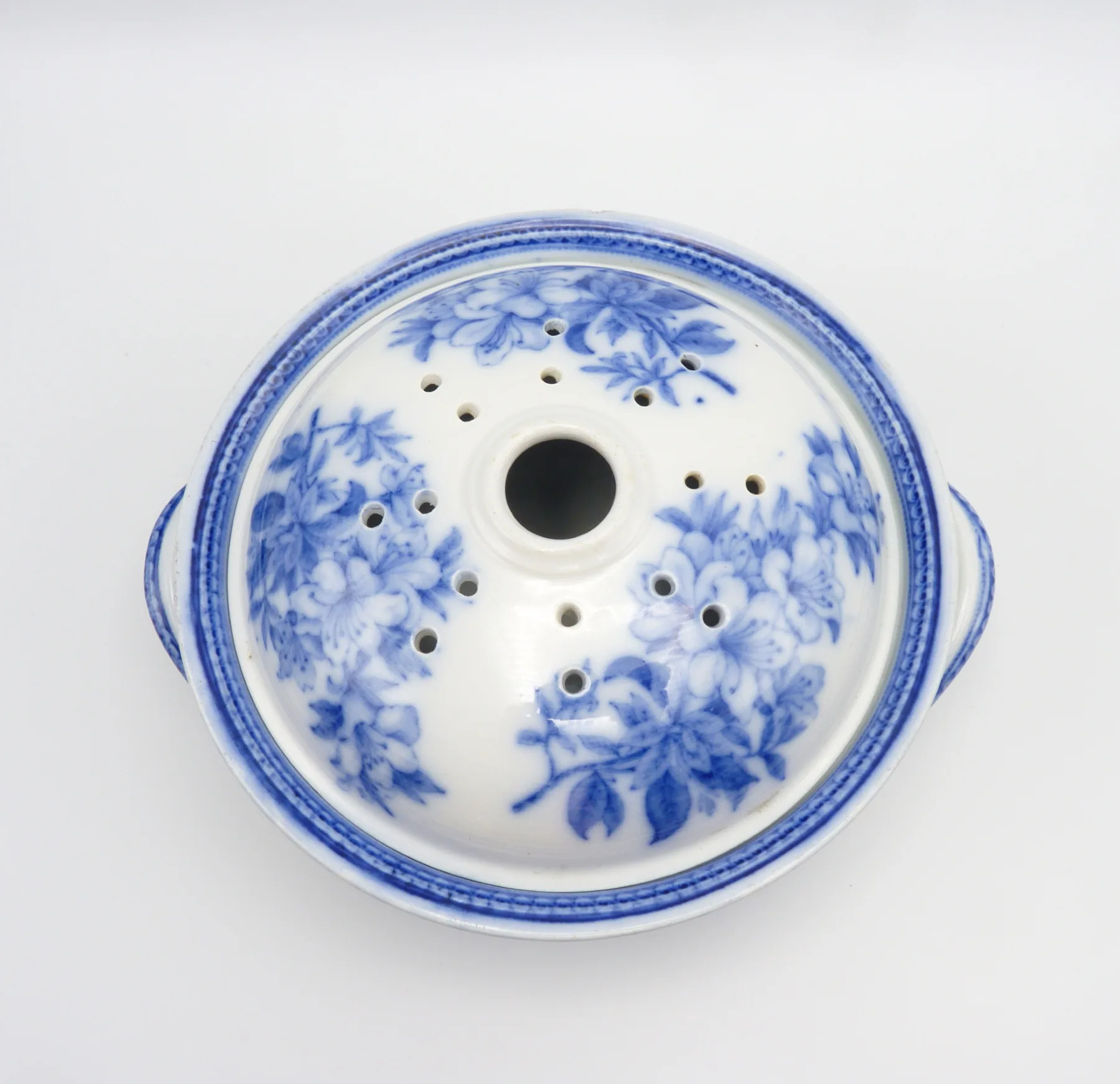 2 Piece Flow Blue Sponge Dish /Bowl  - Rare Item - Image 2