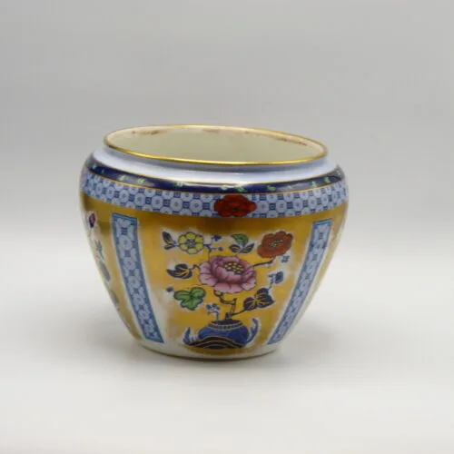 Keeling & Co. Polychrome  Jardiniere Floral