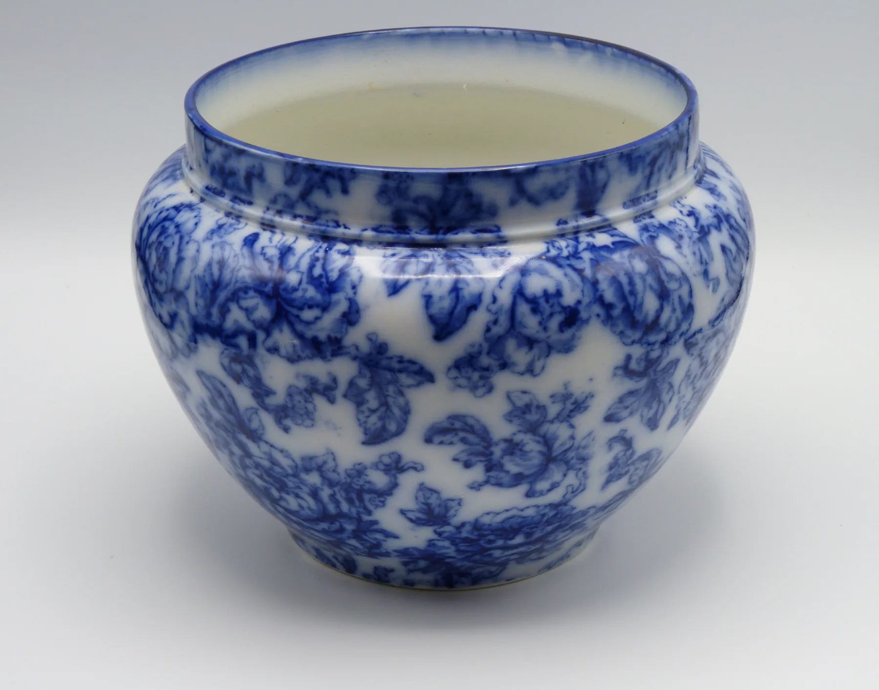 Flow Blue Cavendish Jardiniere - Image 2