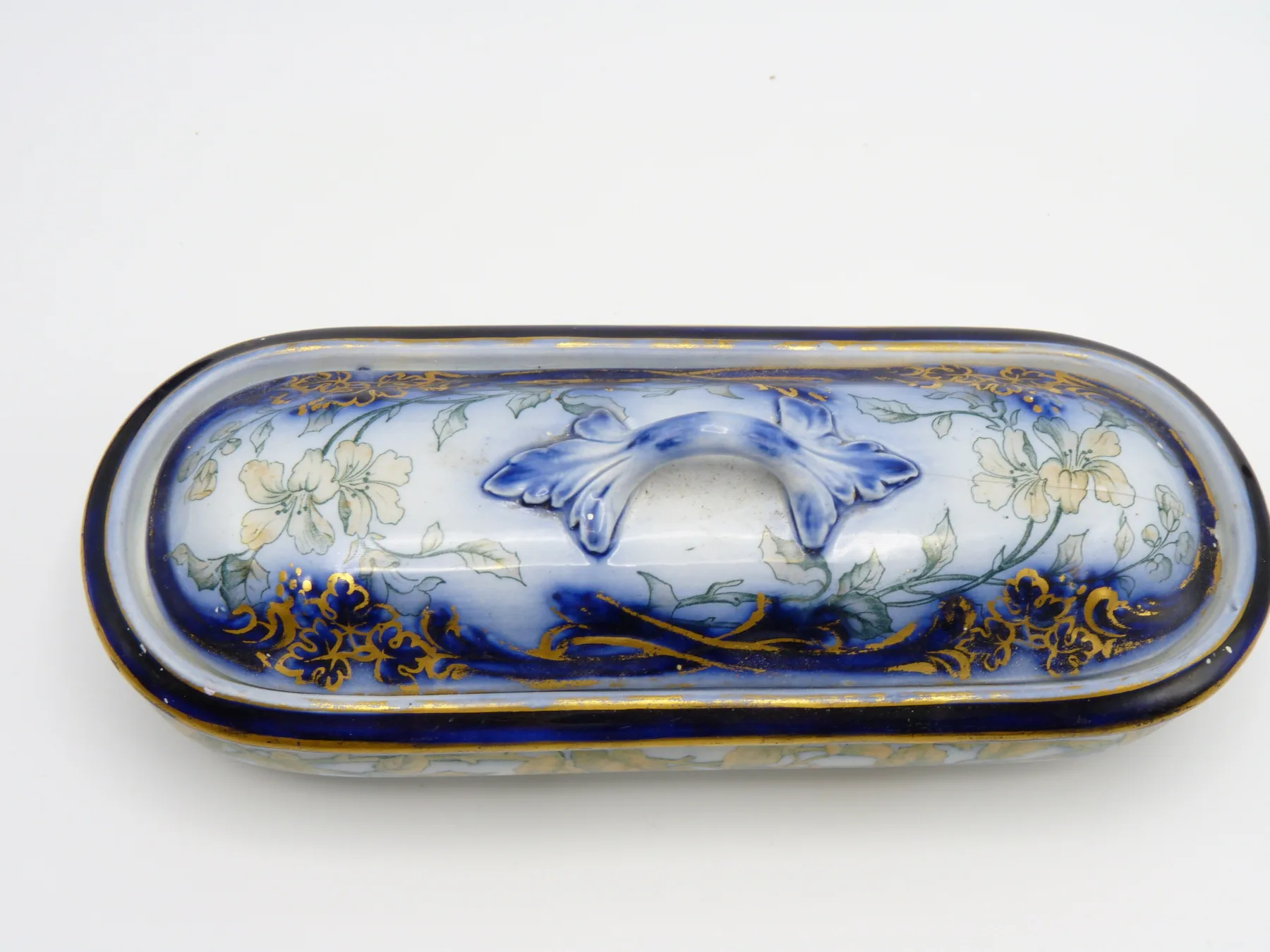 Flow Blue With Gold - Samuel Alcock - Razor Box - Image 2