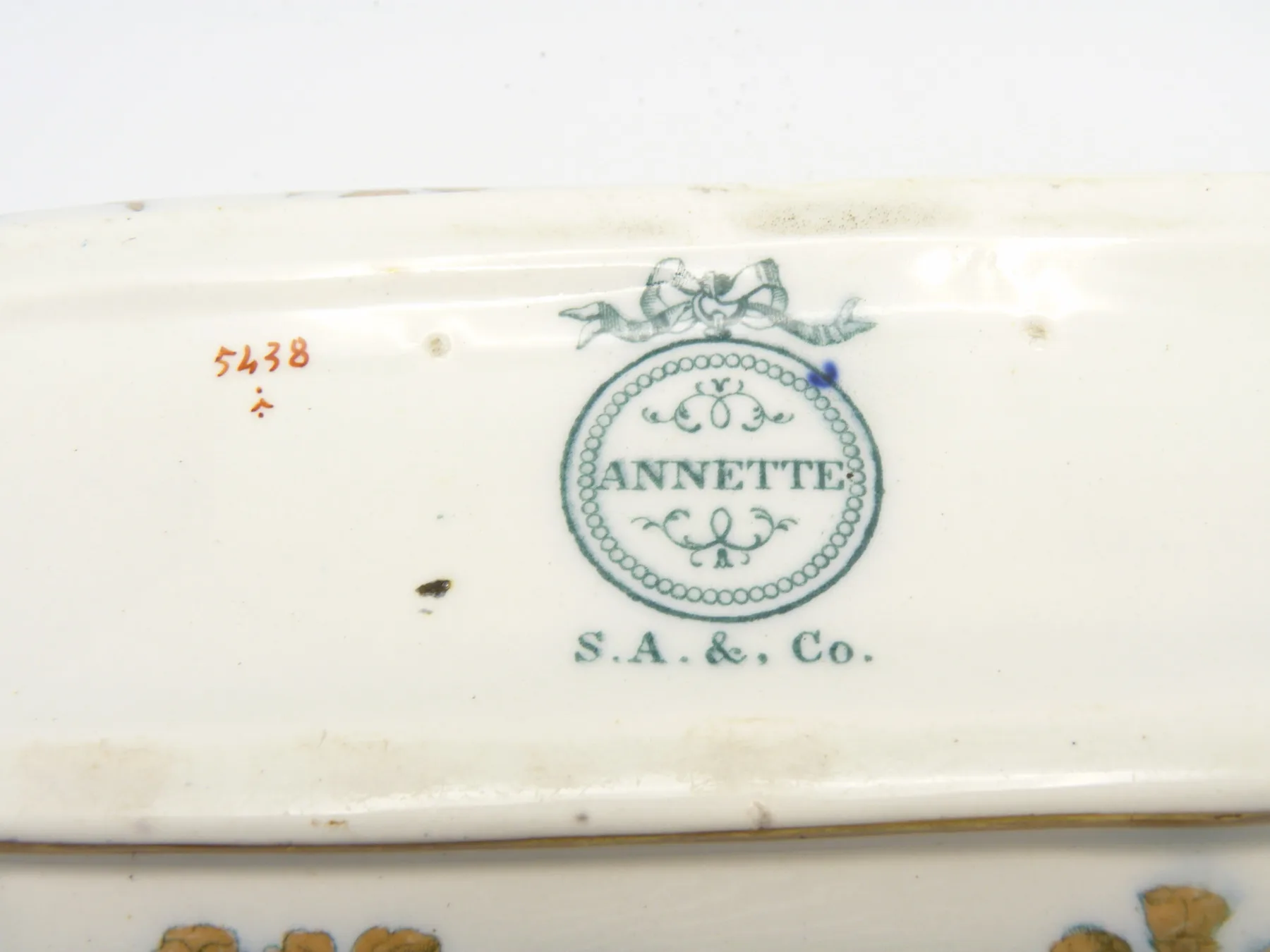 Flow Blue With Gold - Samuel Alcock - Razor Box - Image 6