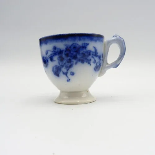 Flow Blue "Le Pavot" Punch Cup