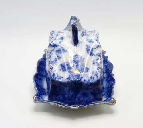 Flow Blue Stunning Cheese Keep / Dish - Image 4