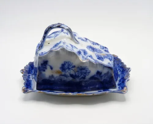 Flow Blue Stunning Cheese Keep / Dish - Image 5