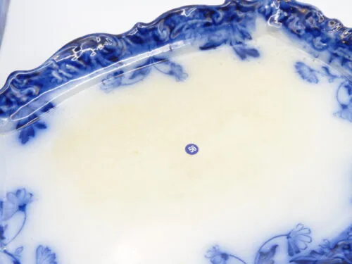 Flow Blue Stunning Cheese Keep / Dish - Image 7