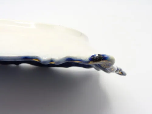 Flow Blue Stunning Cheese Keep / Dish - Image 10