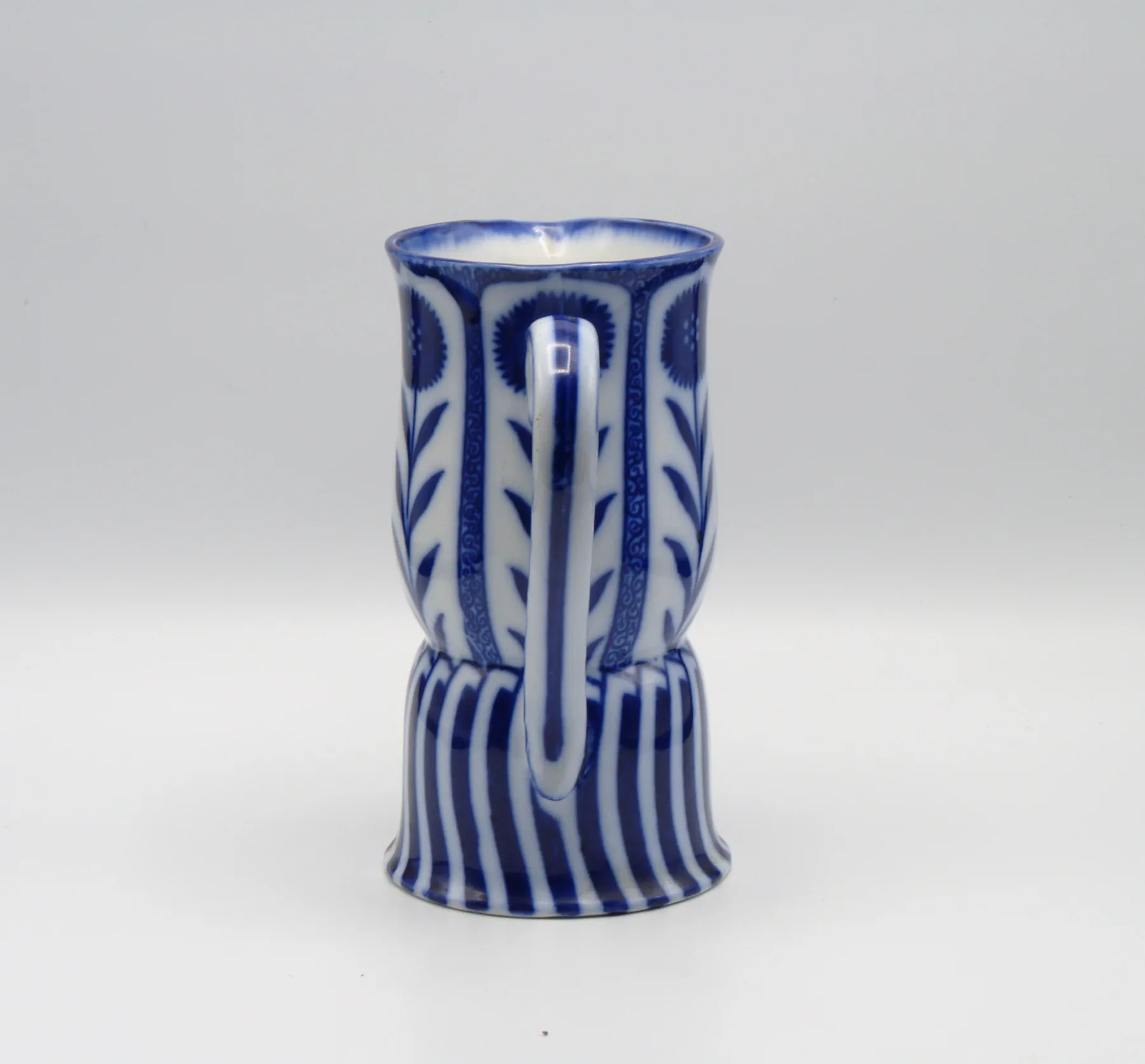 Doulton Flow Blue "Sunflower" Skirted Jug - Image 2