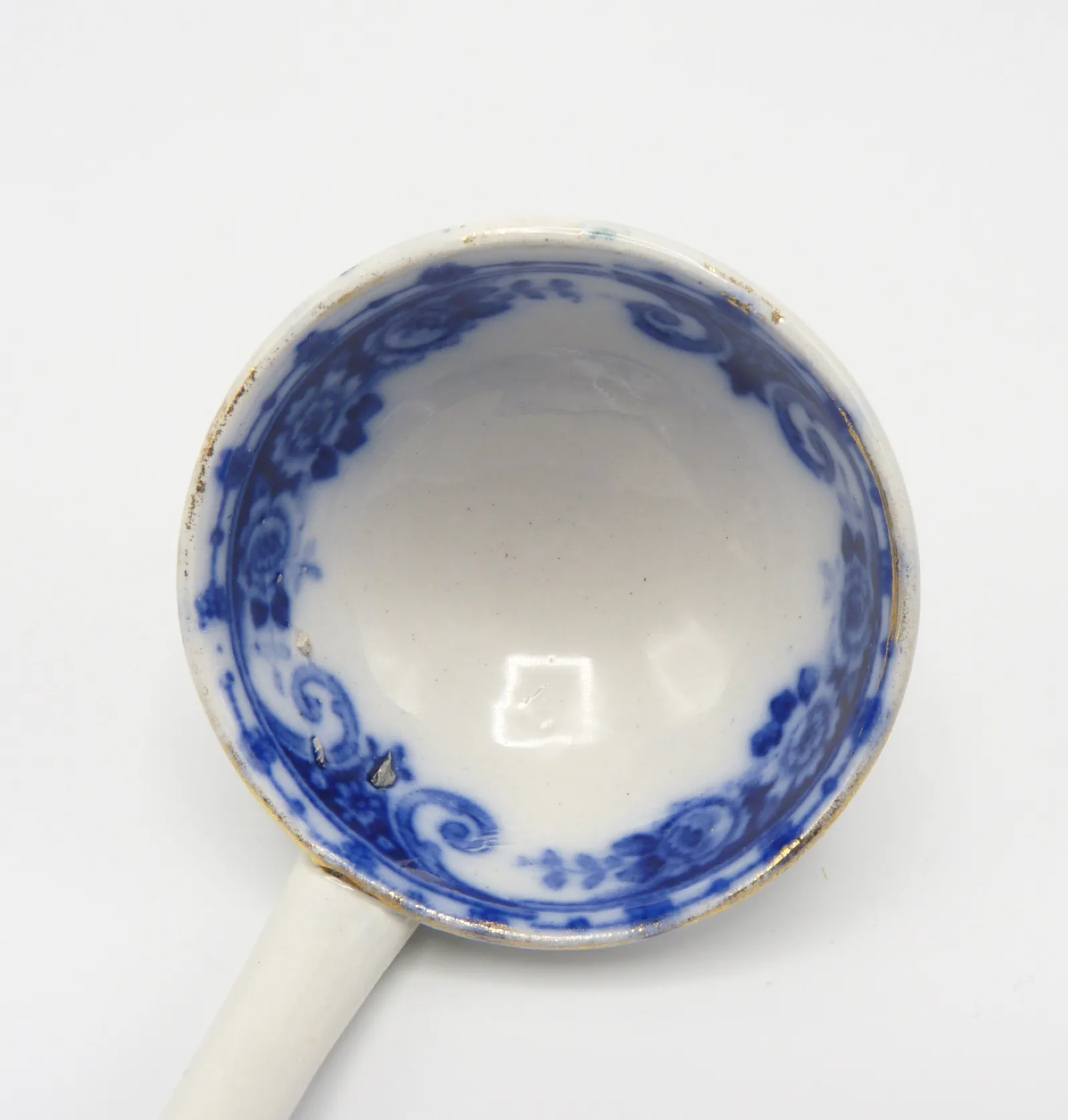 Flow Blue Sauce Ladle "Osborne" - Image 2