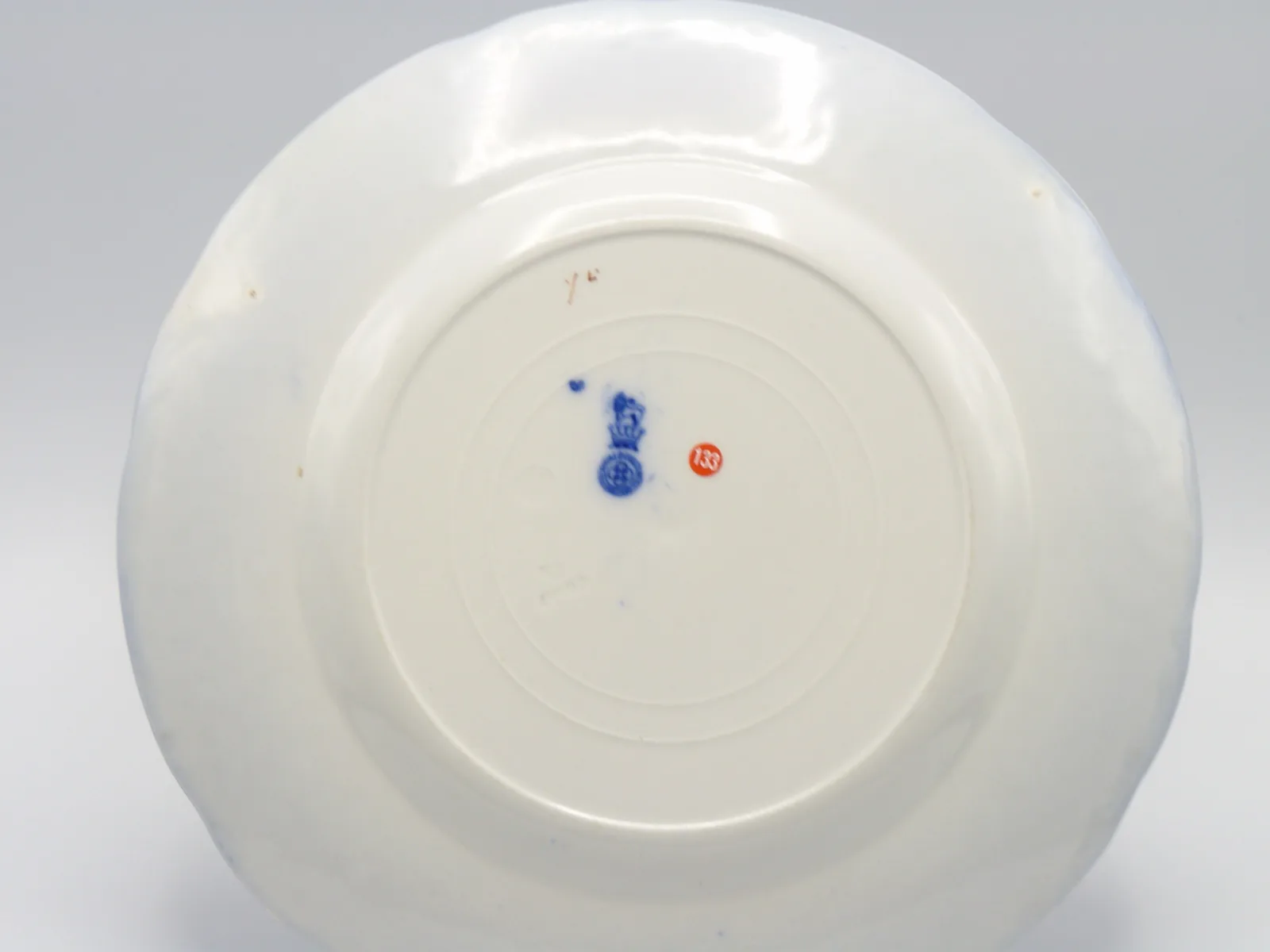 Flow Blue Doulton Turkey Plate - Image 4