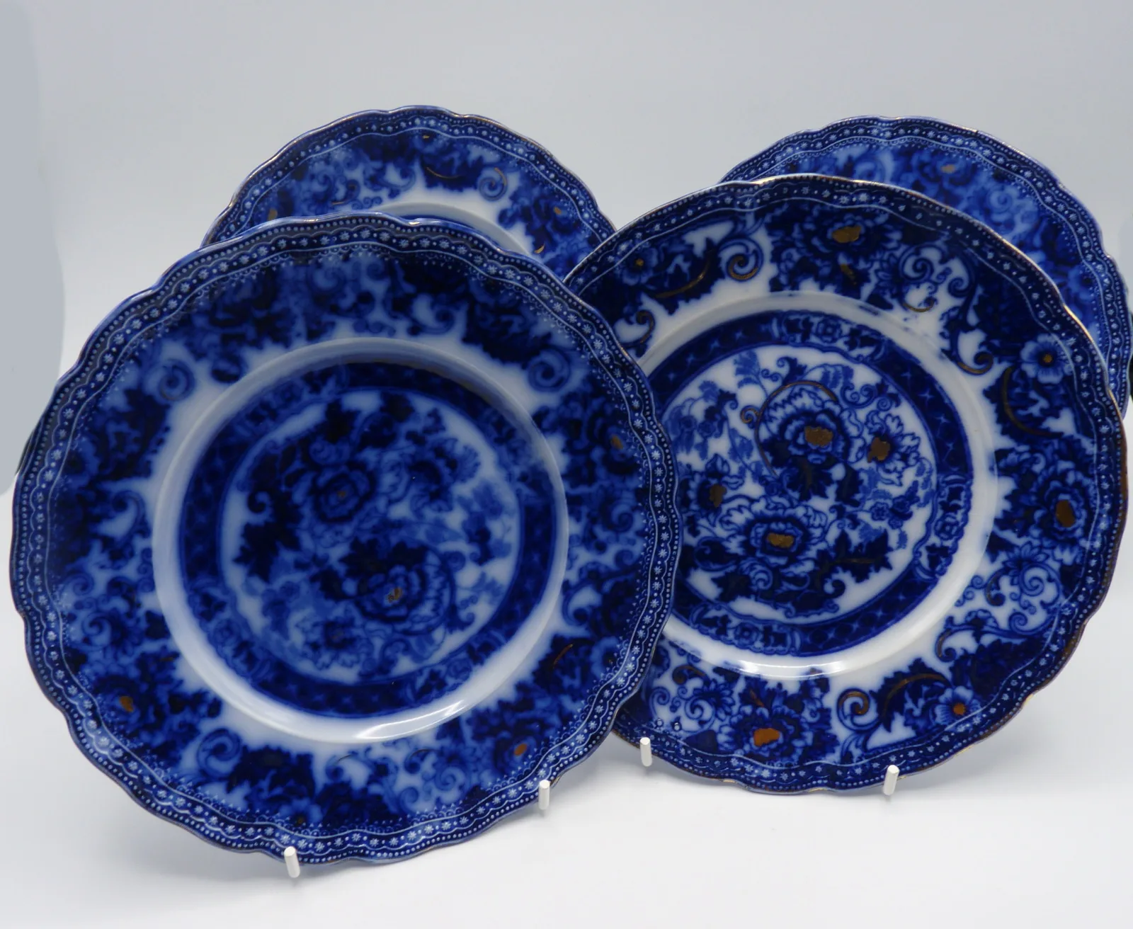 Four Salad Plates "Verona" by Wood & Son - Image 2