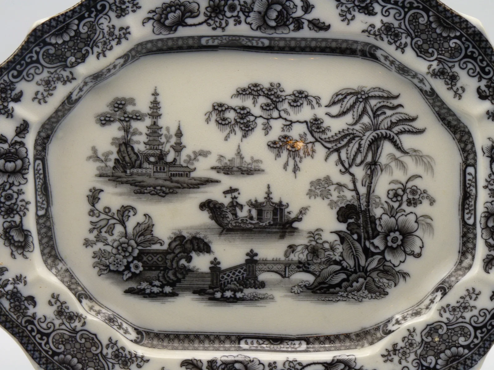 Mulberry Platter - Oriental Design - Image 2