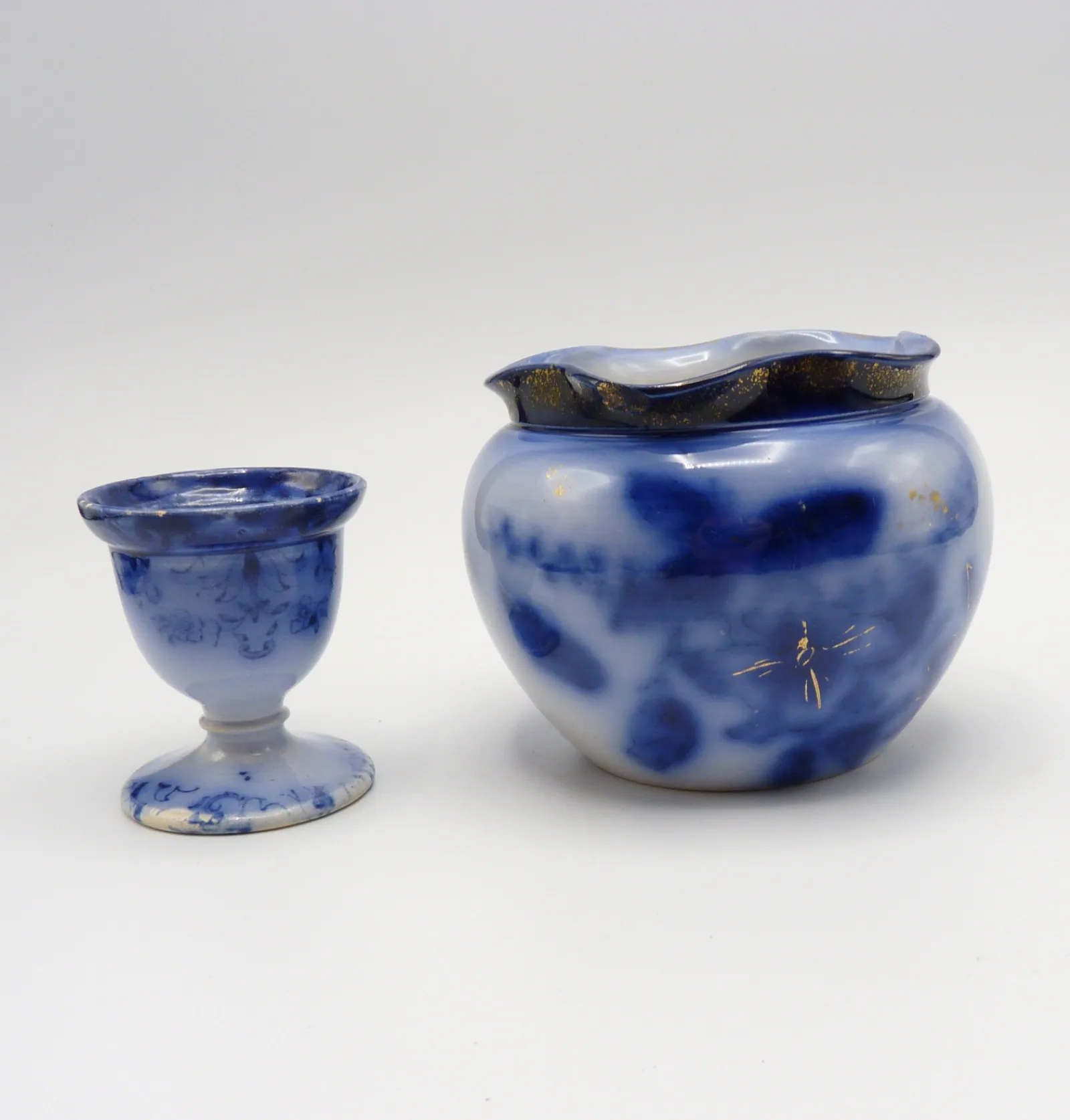 Miniature Flow Blue Flower Pot - Image 2