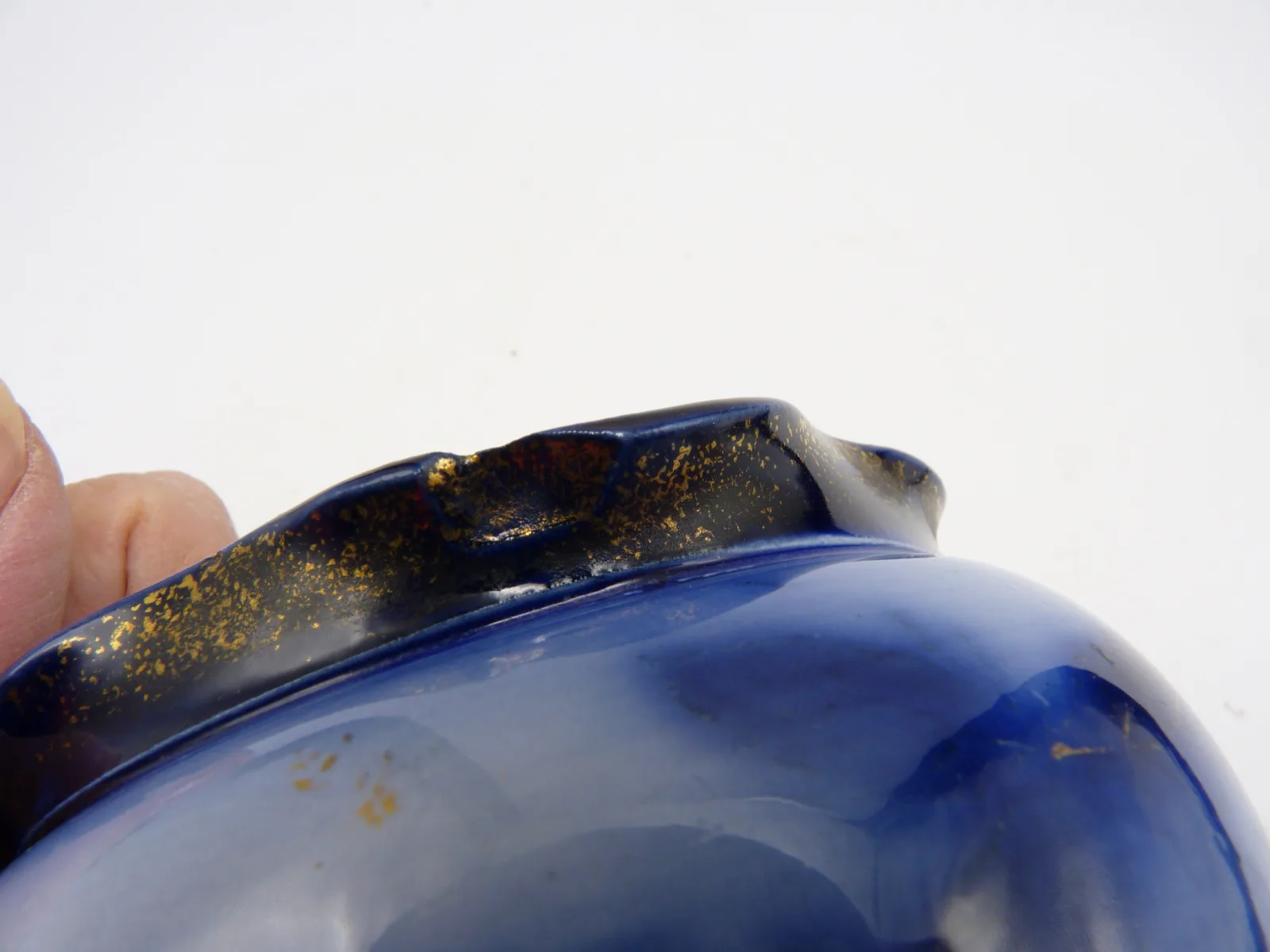 Miniature Flow Blue Flower Pot - Image 7