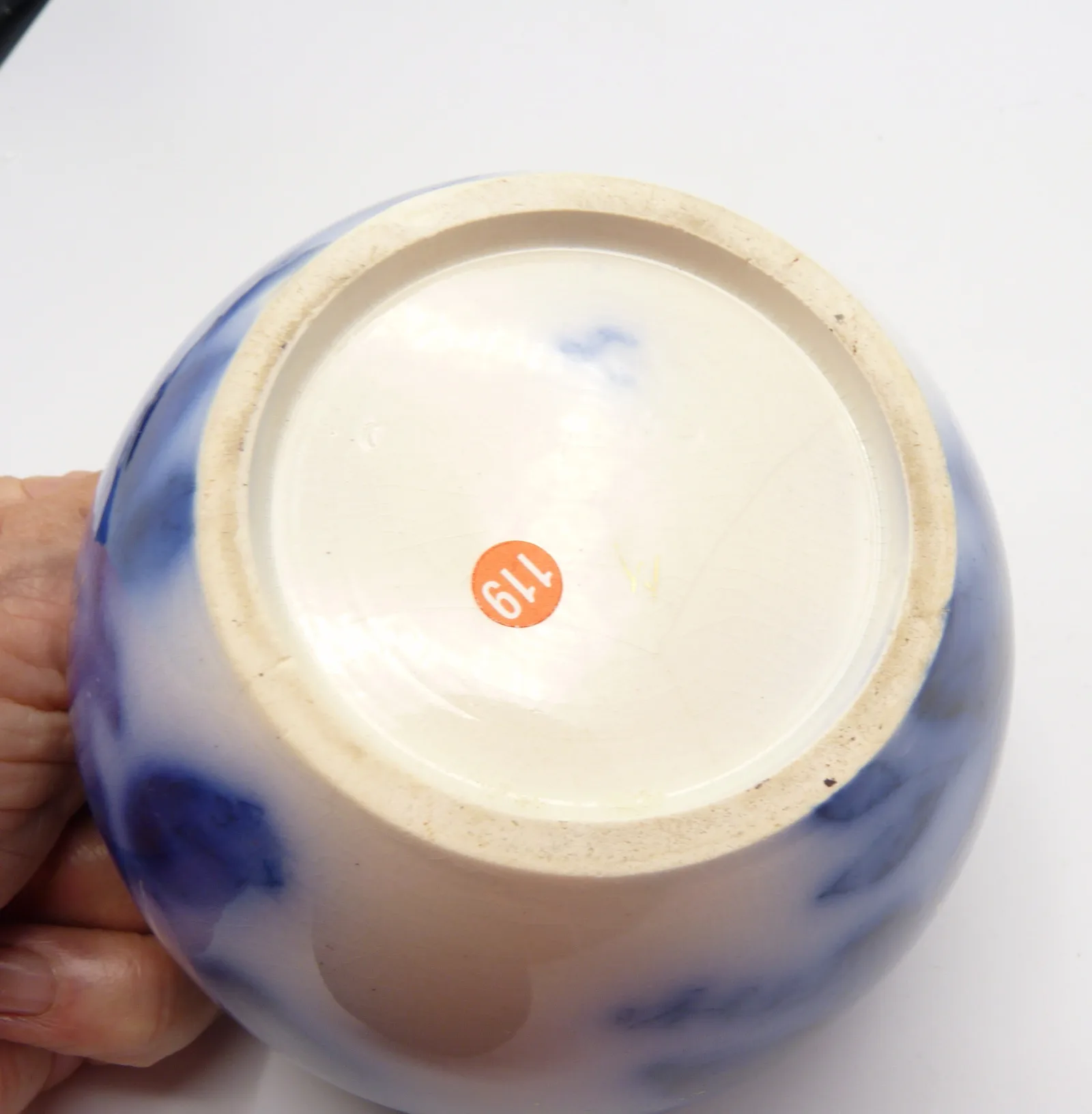 Miniature Flow Blue Flower Pot - Image 10