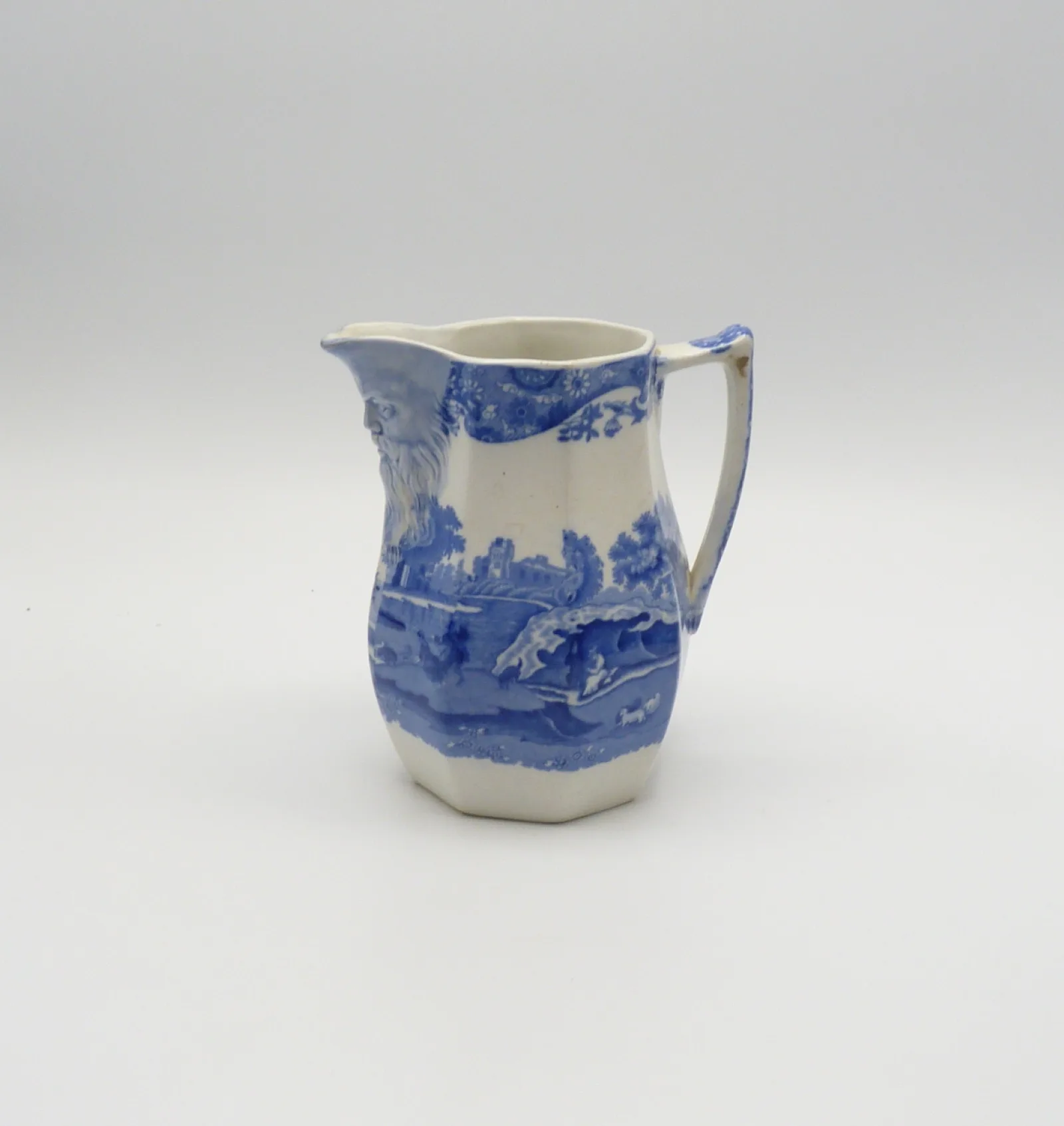 Face Mask Jug - Spode Italian - Rare c1930 - Image 4