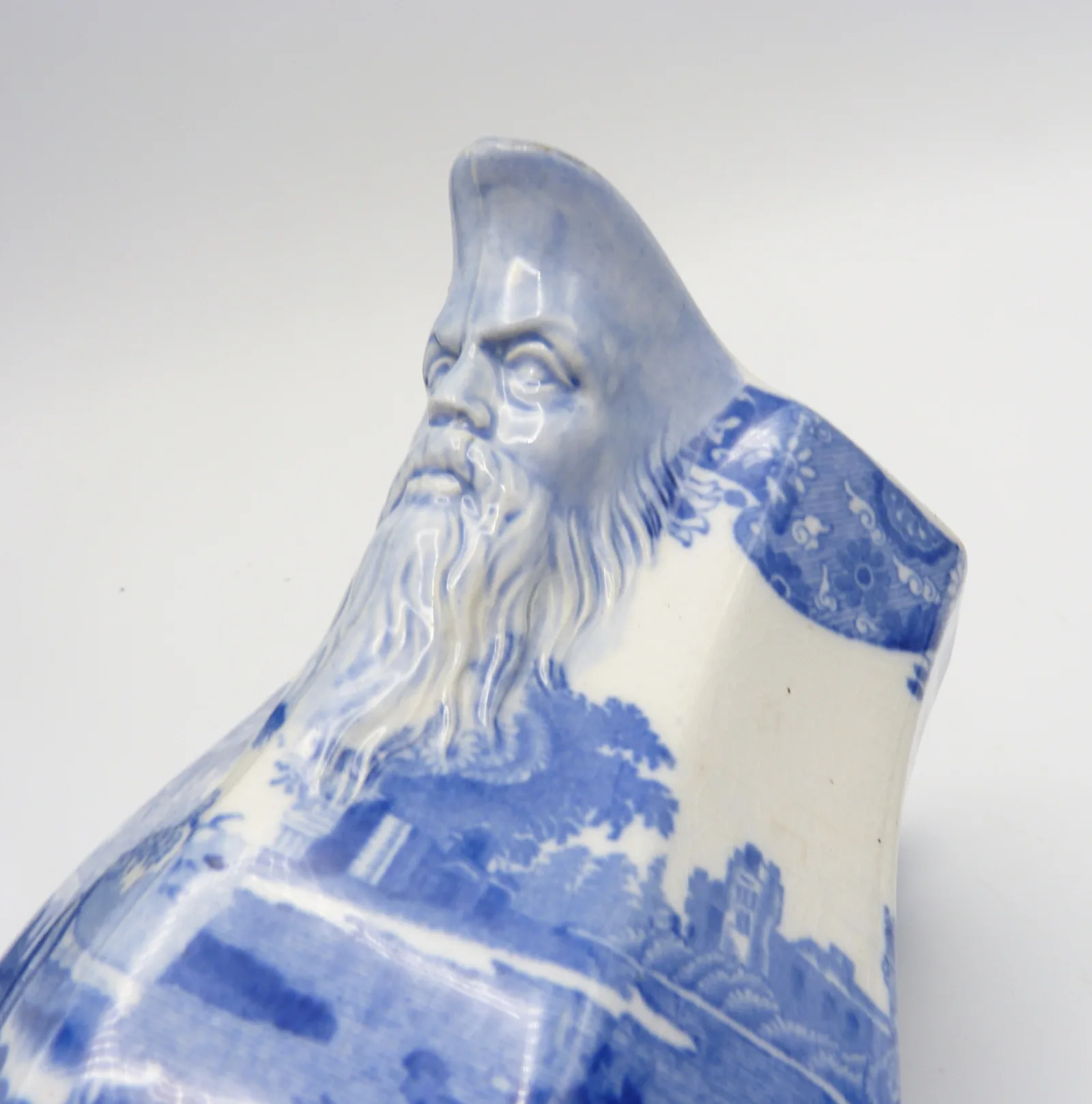 Face Mask Jug - Spode Italian - Rare c1930 - Image 8