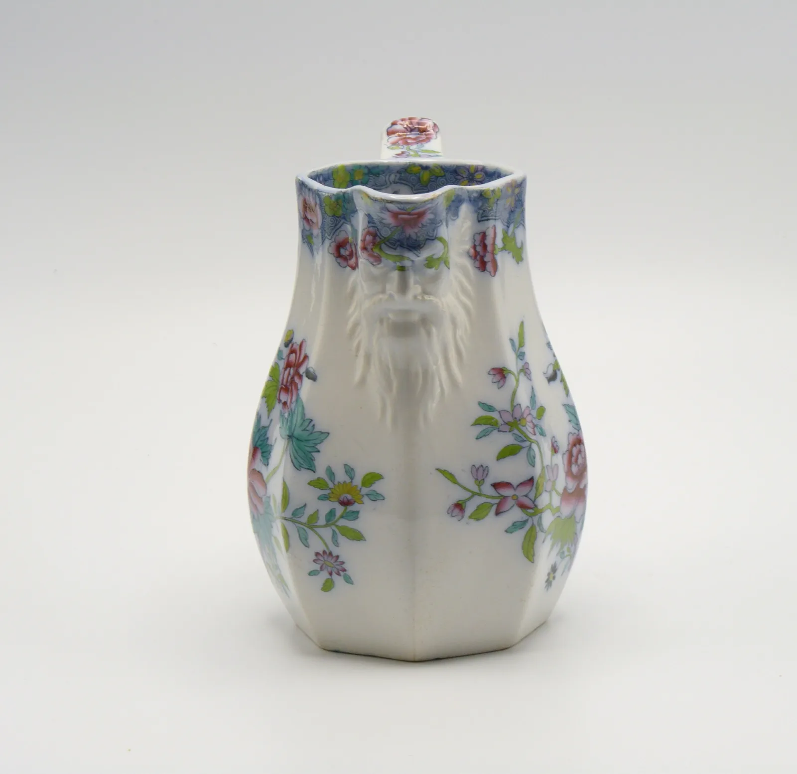 Copeland Face Mask Polychrome Jug - Image 6
