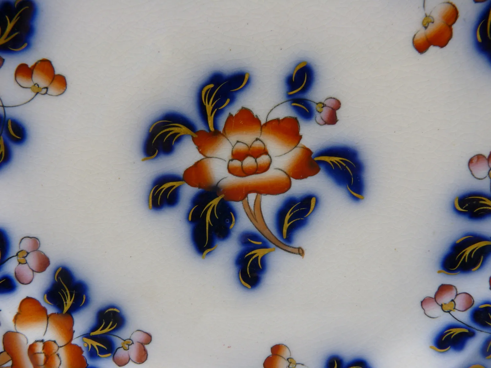 Red Ground Flow Blue Plate - Image 4