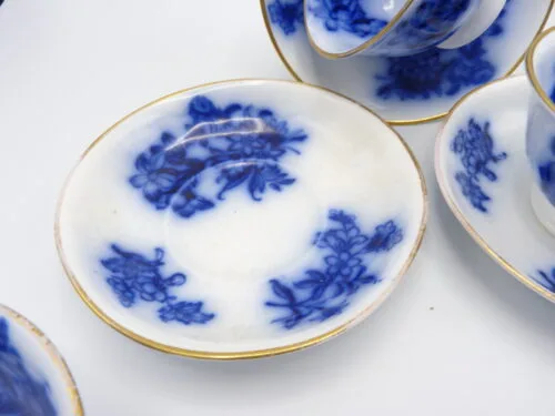 Flow Blue Cup & Saucer (2 available) - Image 3