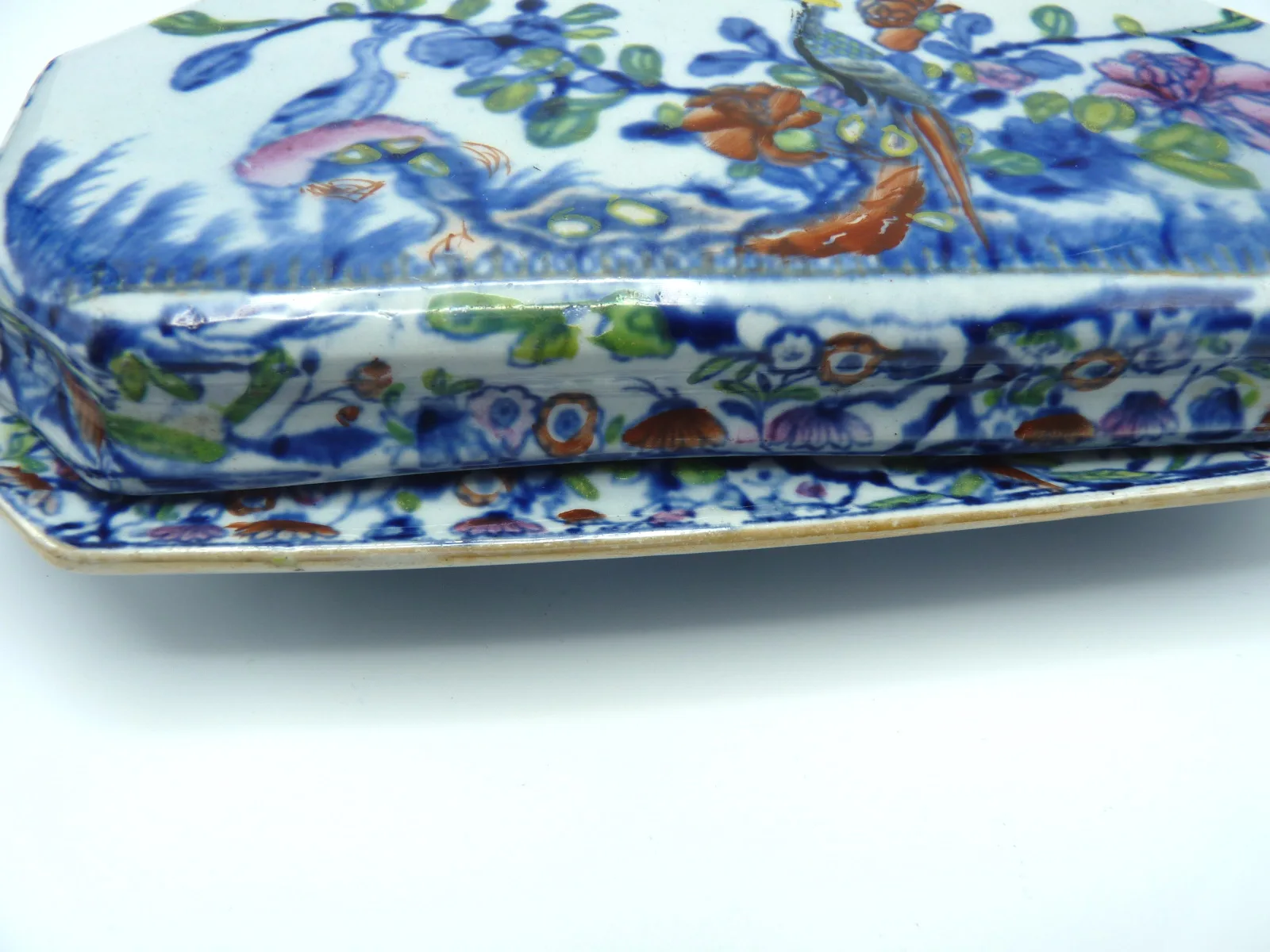 Chinese Pheasant Razor / Toothbrush Box - Mason - Image 10