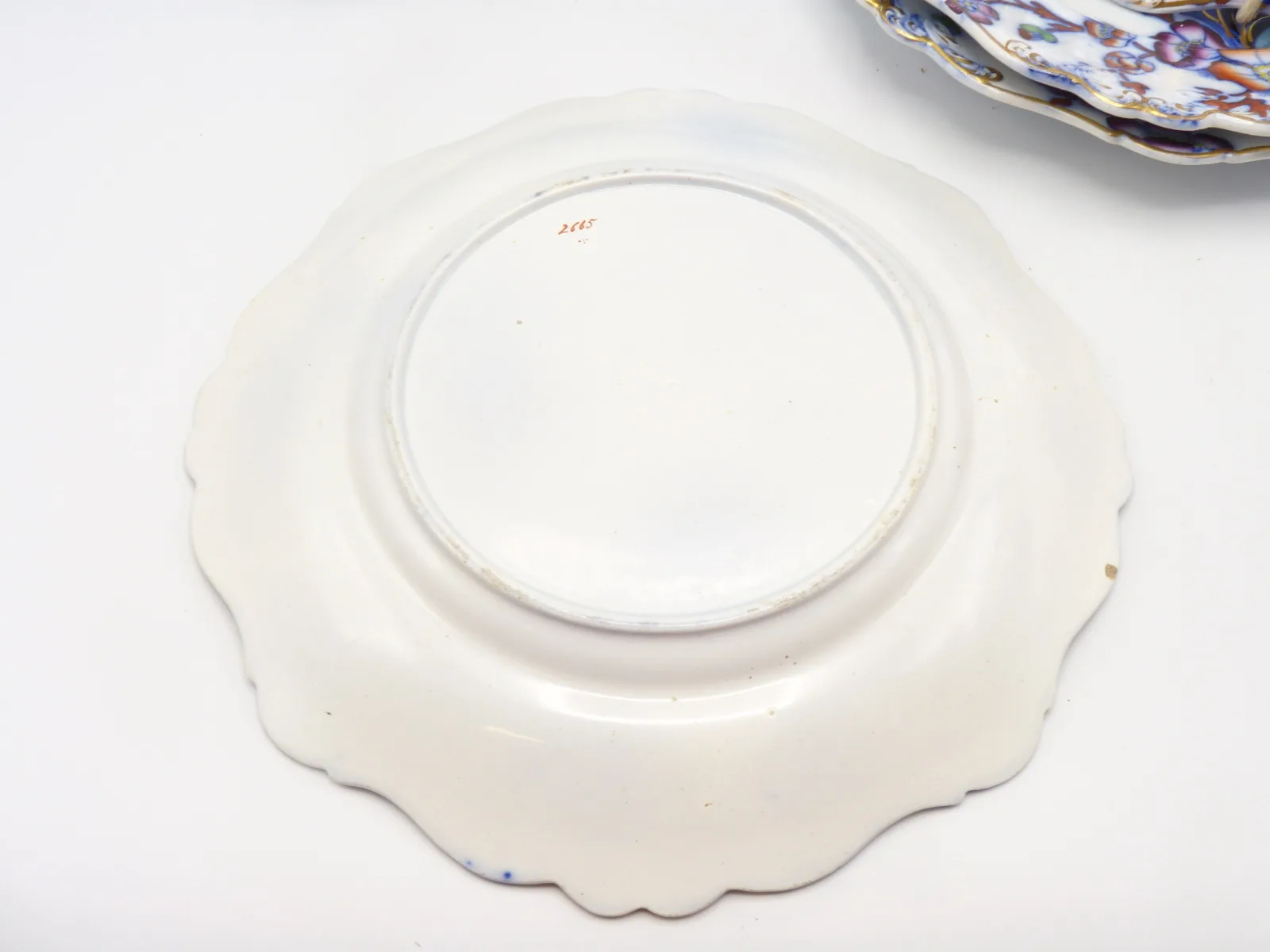 Set of 6 "Prunus" Plates - Wm. Ridgway - - Image 3