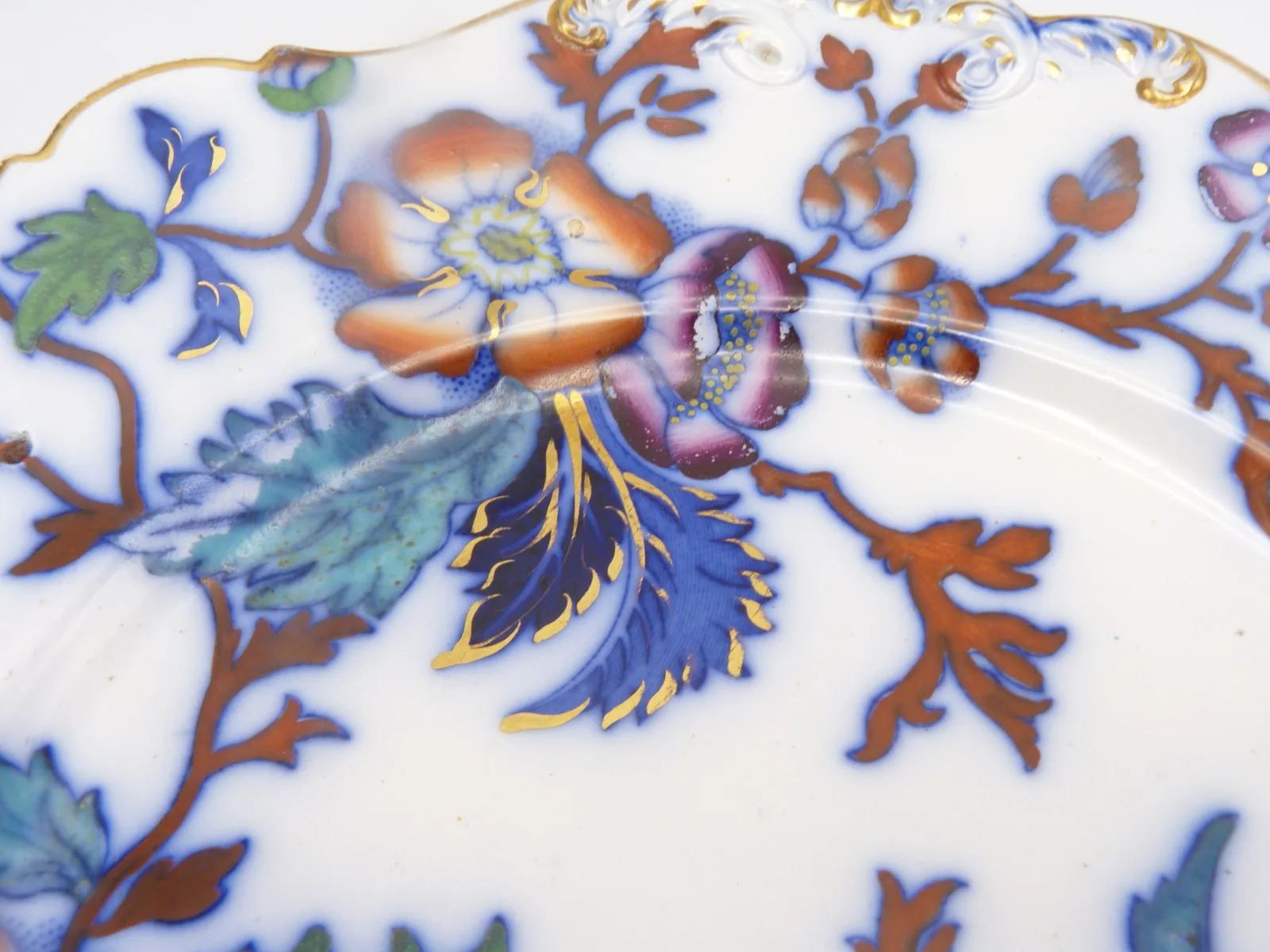 Set of 6 "Prunus" Plates - Wm. Ridgway - - Image 13