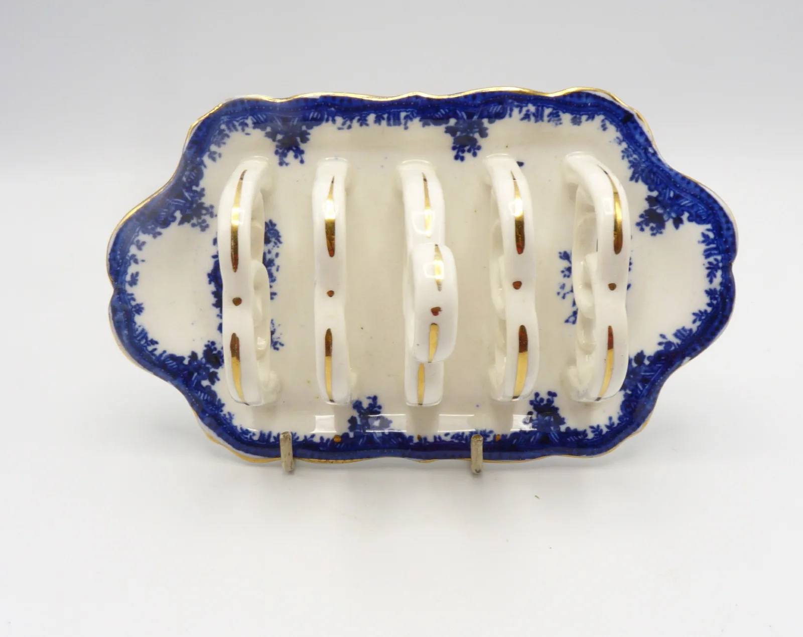 Blue Flowered Toast Rack - Image 4