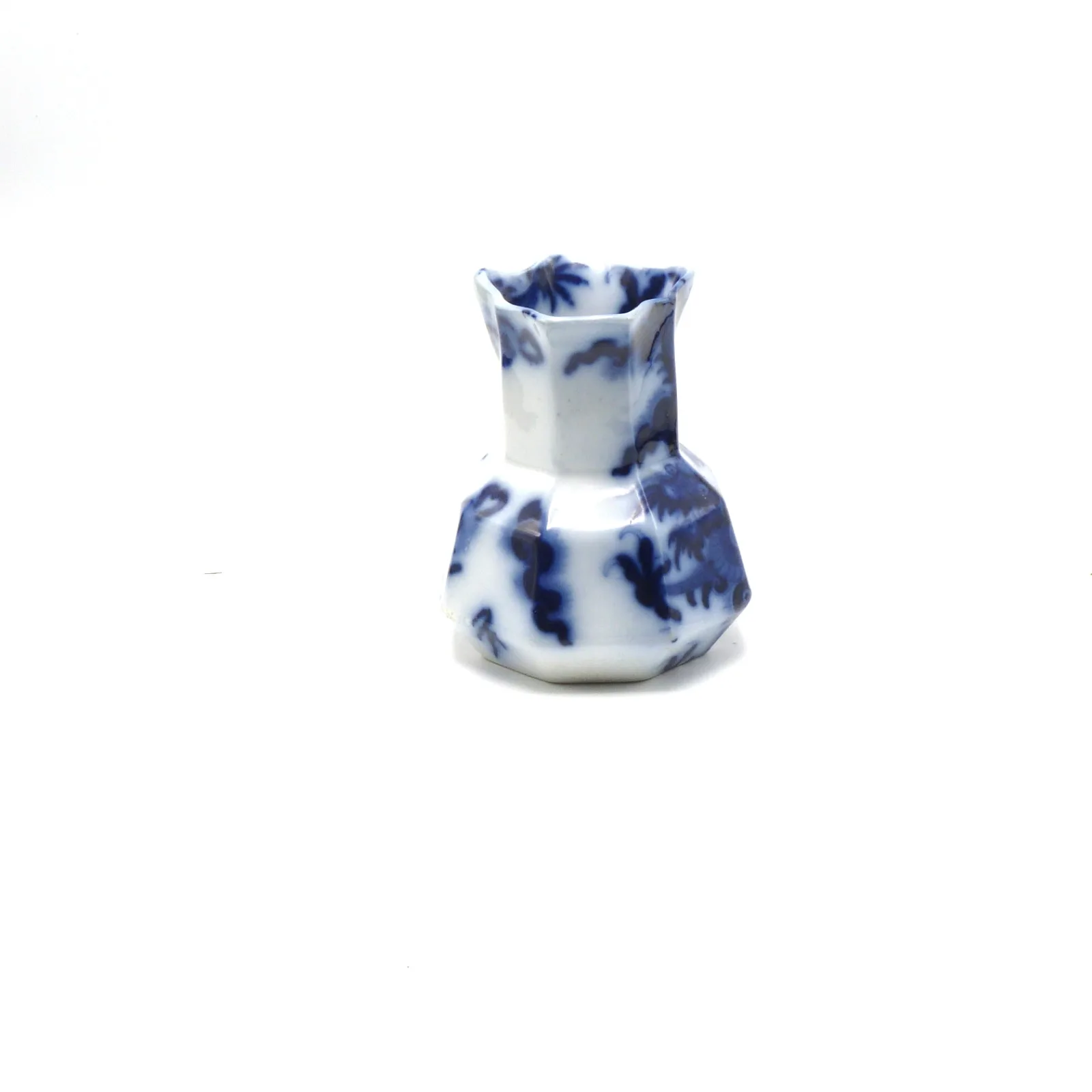 Flow Blue Hydra Jug – “Dragon and Pearl” Masons - Image 5
