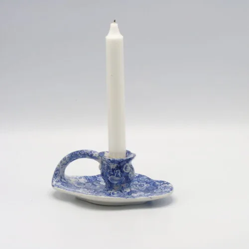 Blue & White c1884 Chamberstick