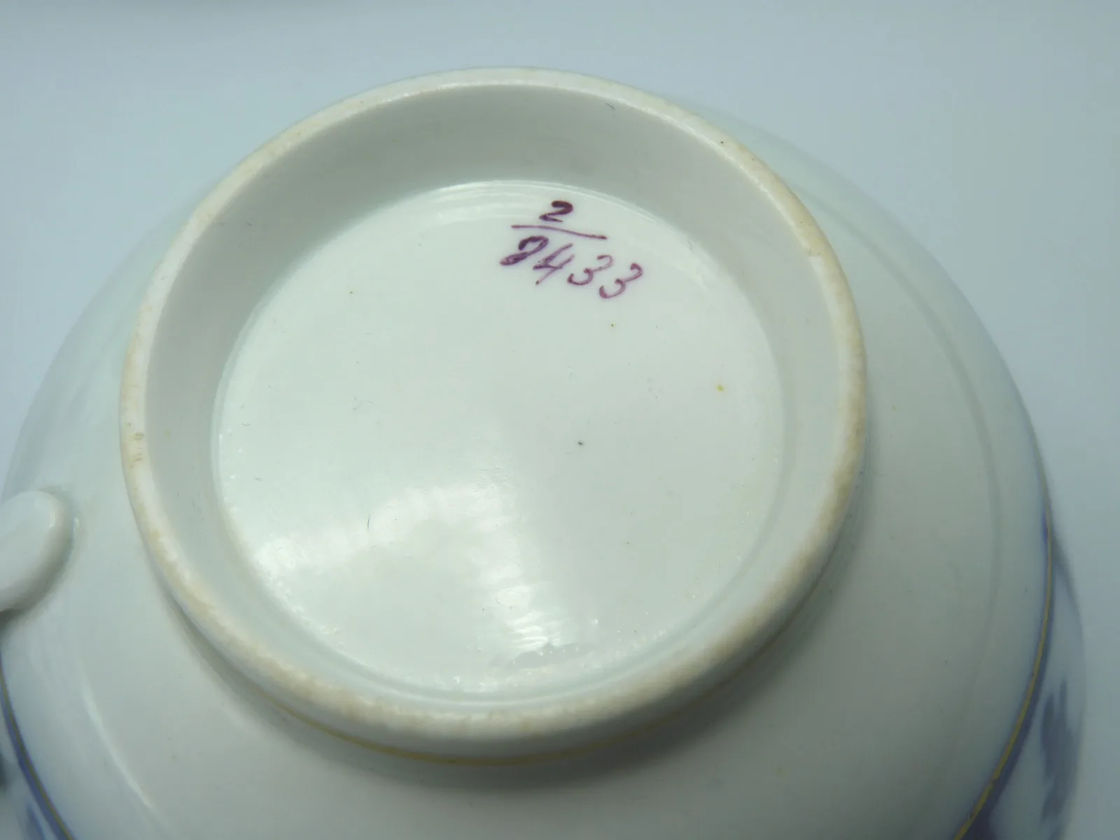 John Ridgway Flow Blue Cup and Saucer price is for 1 - Image 5