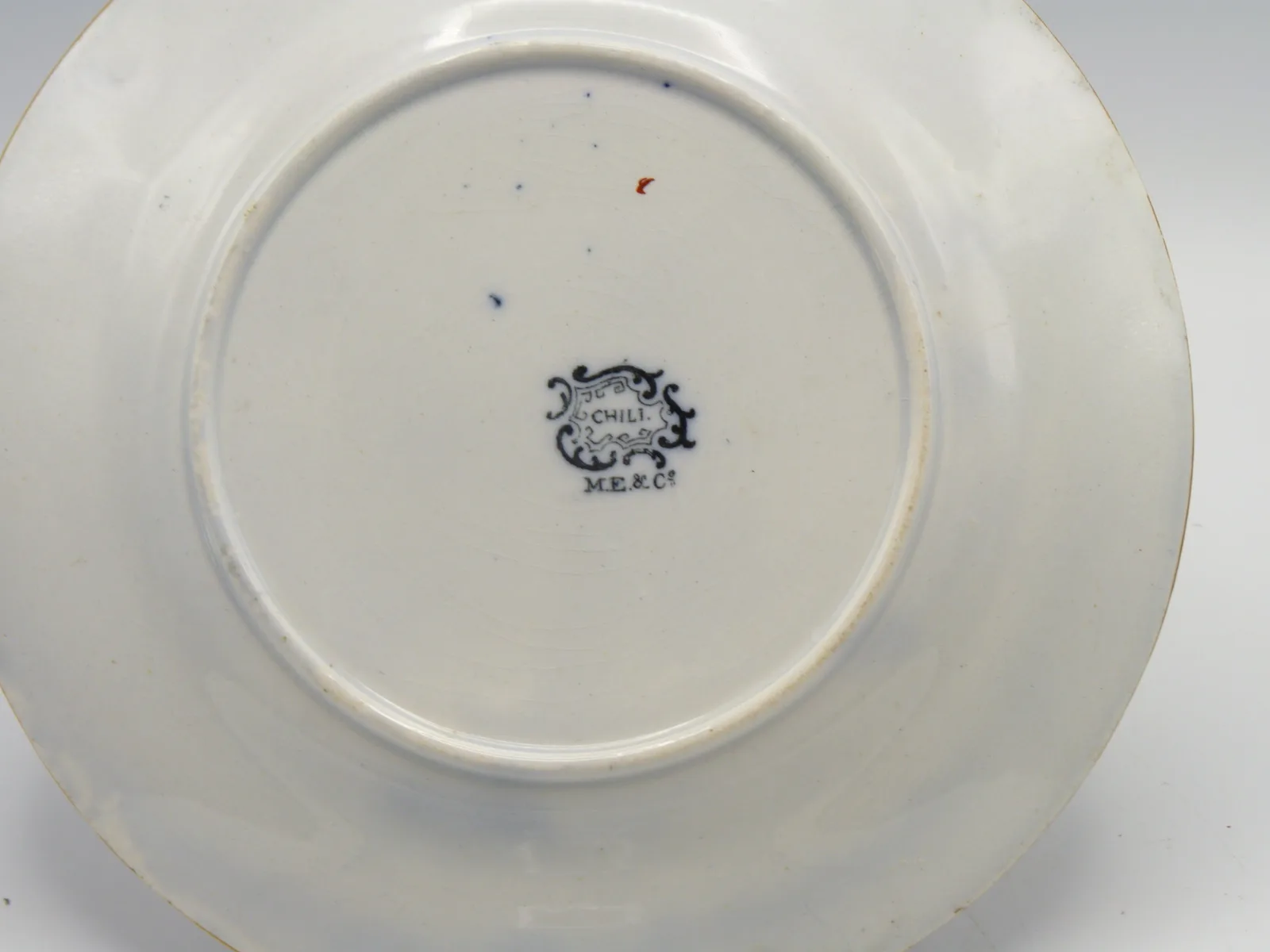 Pair of Mulberry Polychrome Plates - Chili - Middlesborough Pottery - Image 7