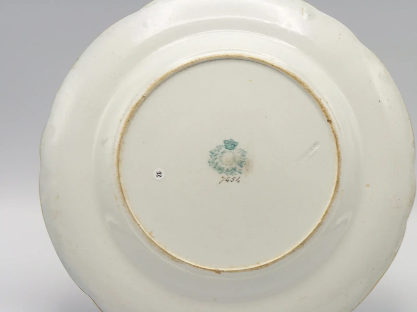 Flow Blue Polychrome & Ground Colour Rim - Copeland & Garrett - Image 4