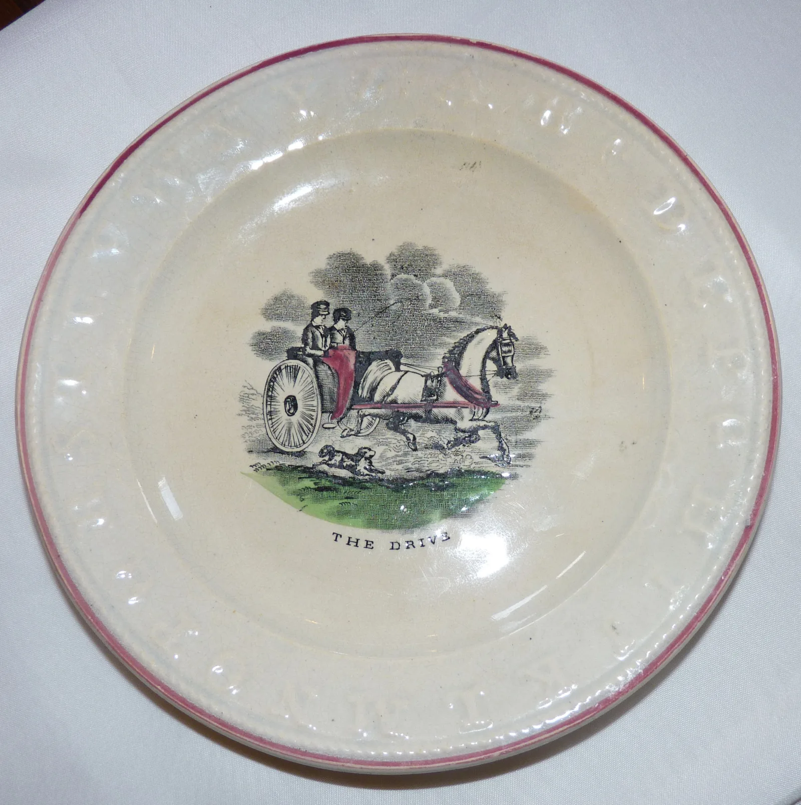 Childs A B C Plate – The Drive