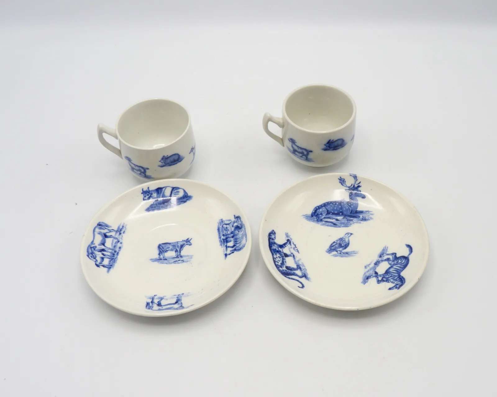 Pair of Childrens Toy Cups & Saucers - Copeland - Image 7