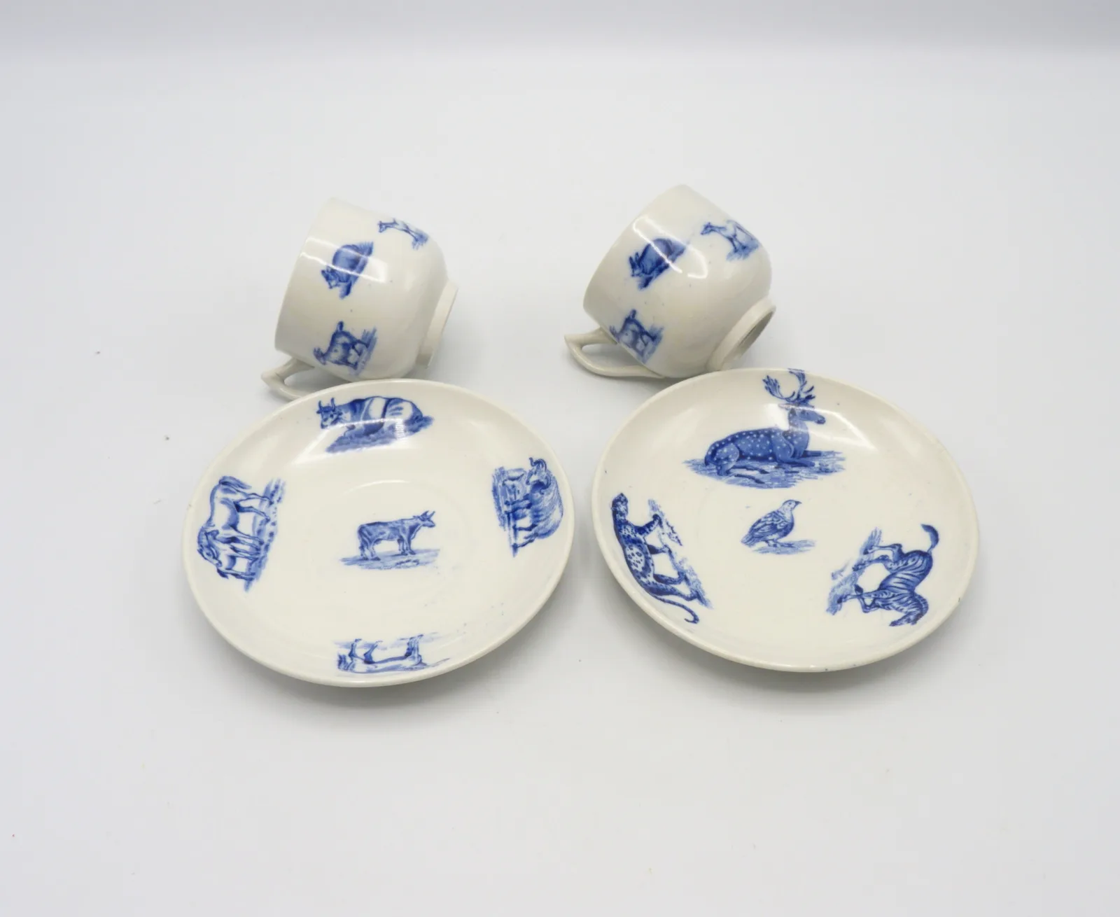 Pair of Childrens Toy Cups & Saucers - Copeland - Image 6